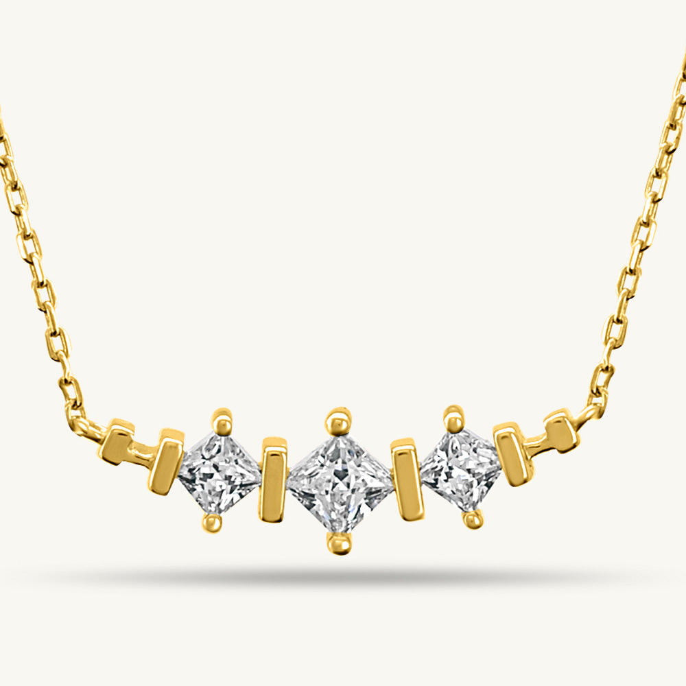 Dazzling Diamond Mangalsuta | 18k Gold Vermeil