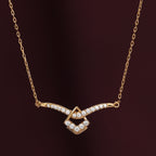 Dainty Minimalistic Diamond Mangalsutra | 18k Gold Vermeil