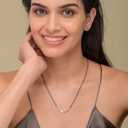 Eternal Harmony Silver Mangalsutra