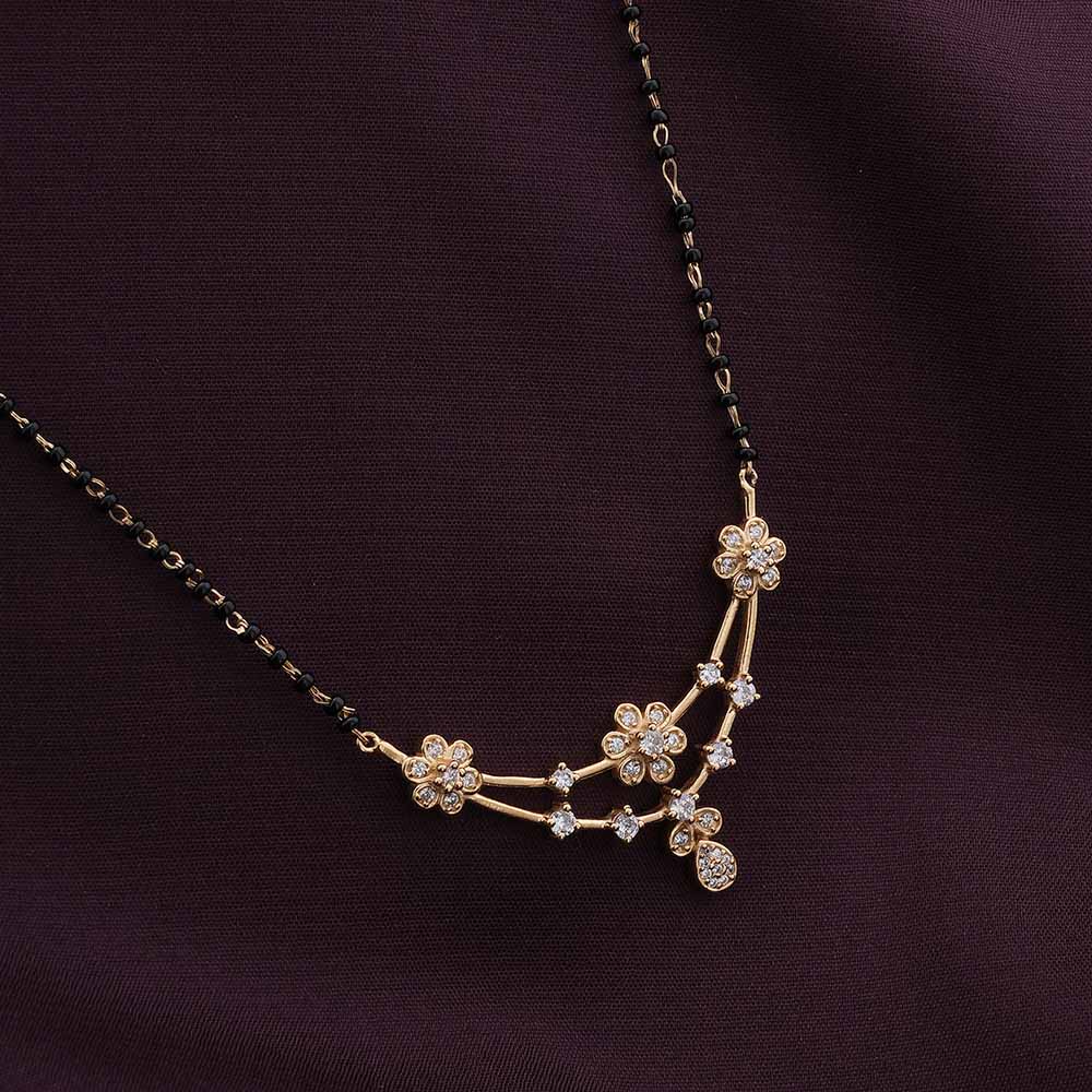 Floral Elegance Mangalsutra