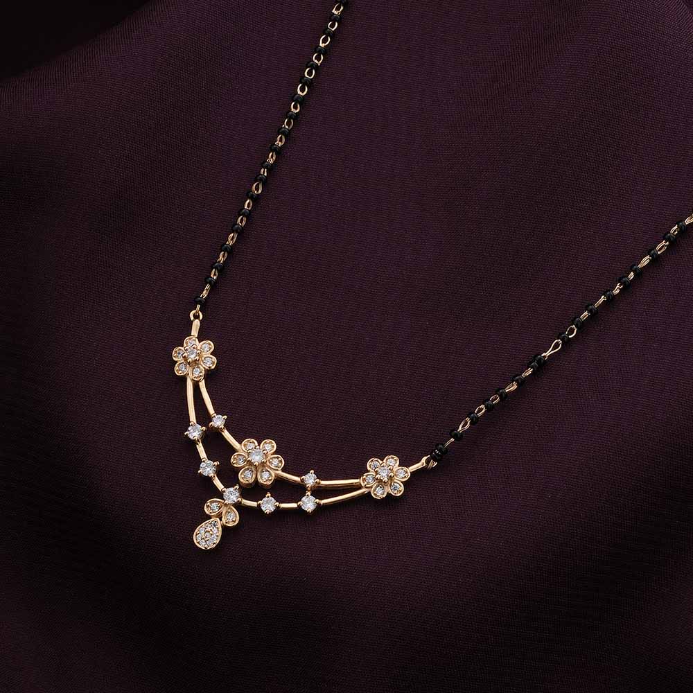 Floral Elegance Mangalsutra