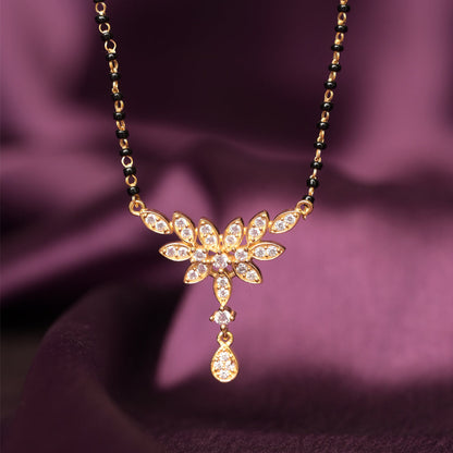 Floral Whispers  Mangalsutra | 18K Gold Vermeil
