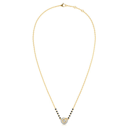 Circle of Love 9KT Gold Lab Grown Diamond Mangalsutra