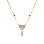 Charmheart Drizzle 9KT Gold Lab Grown Diamond Mangalsutra