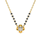 Bloomcore Petal 9KT Gold Lab Grown Diamond Mangalsutra
