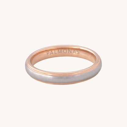 Paris Band Men's Ring- Tungsten