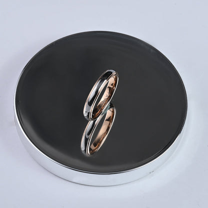 Paris Band Men's Ring- Tungsten