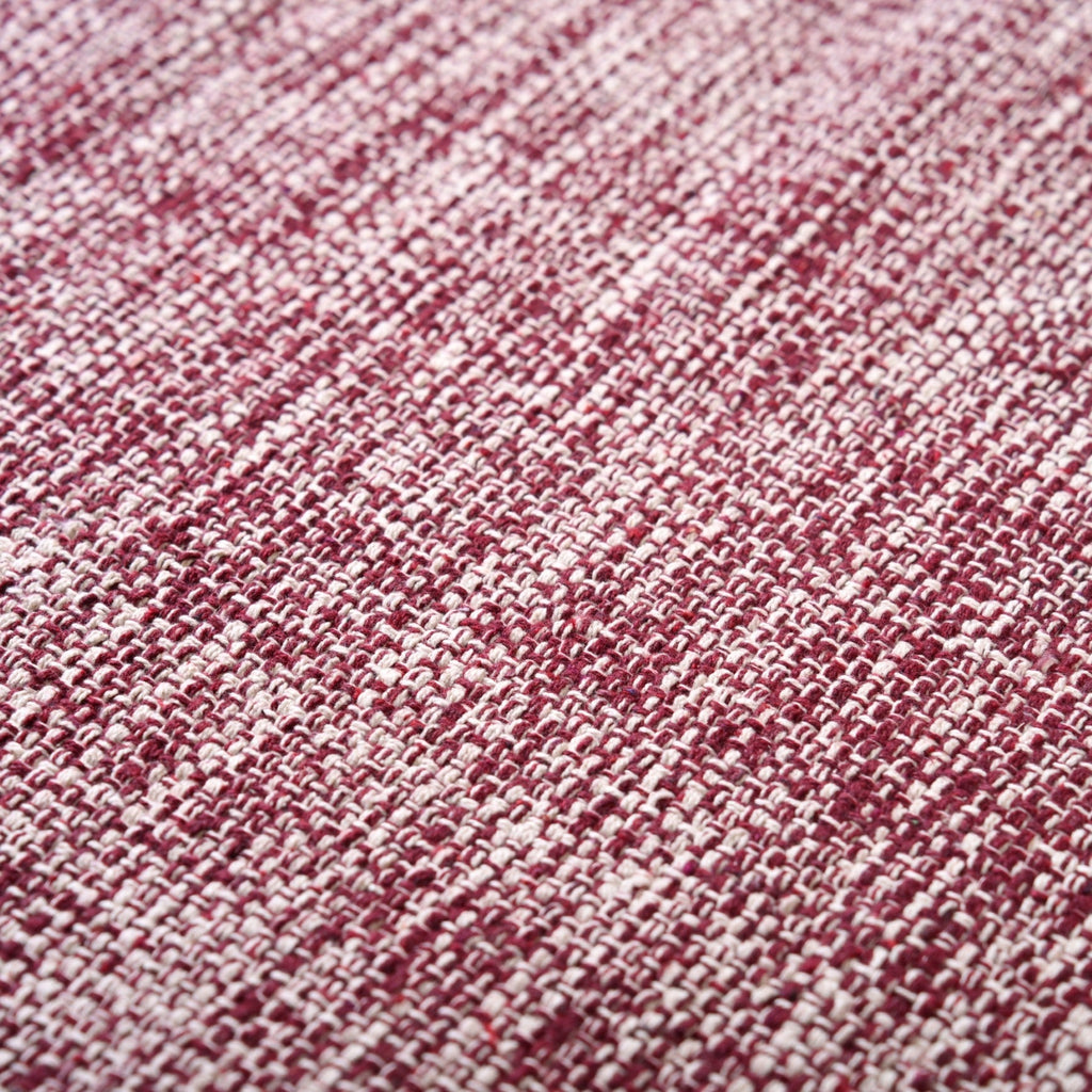 Crossweave Cotton Anti Slip Floor Mat Magenta 96x53cm