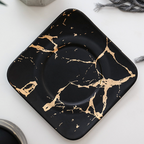 Marble Tea Cup and Saucer