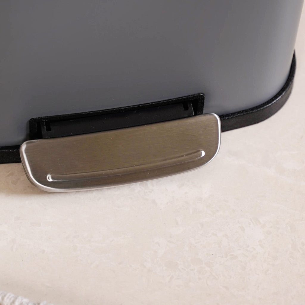 Dustro Metal Pedal Dustbin Grey 5000ml