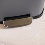 Dustro Metal Pedal Dustbin Grey 5000ml