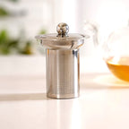 Minimalist Glass Kettle With Strainer Flame Safe 1000ml