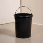 Clean Curve Metal Dustbin With Removable Bucket Grey 7000ml
