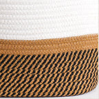 Minimalist Roped Cotton Storage Basket 20cm
