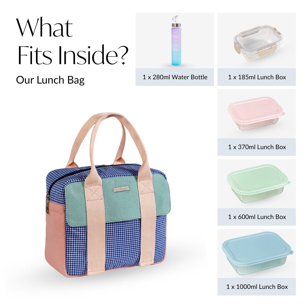 Bento Pop Multicolour Insulated Lunch Bag