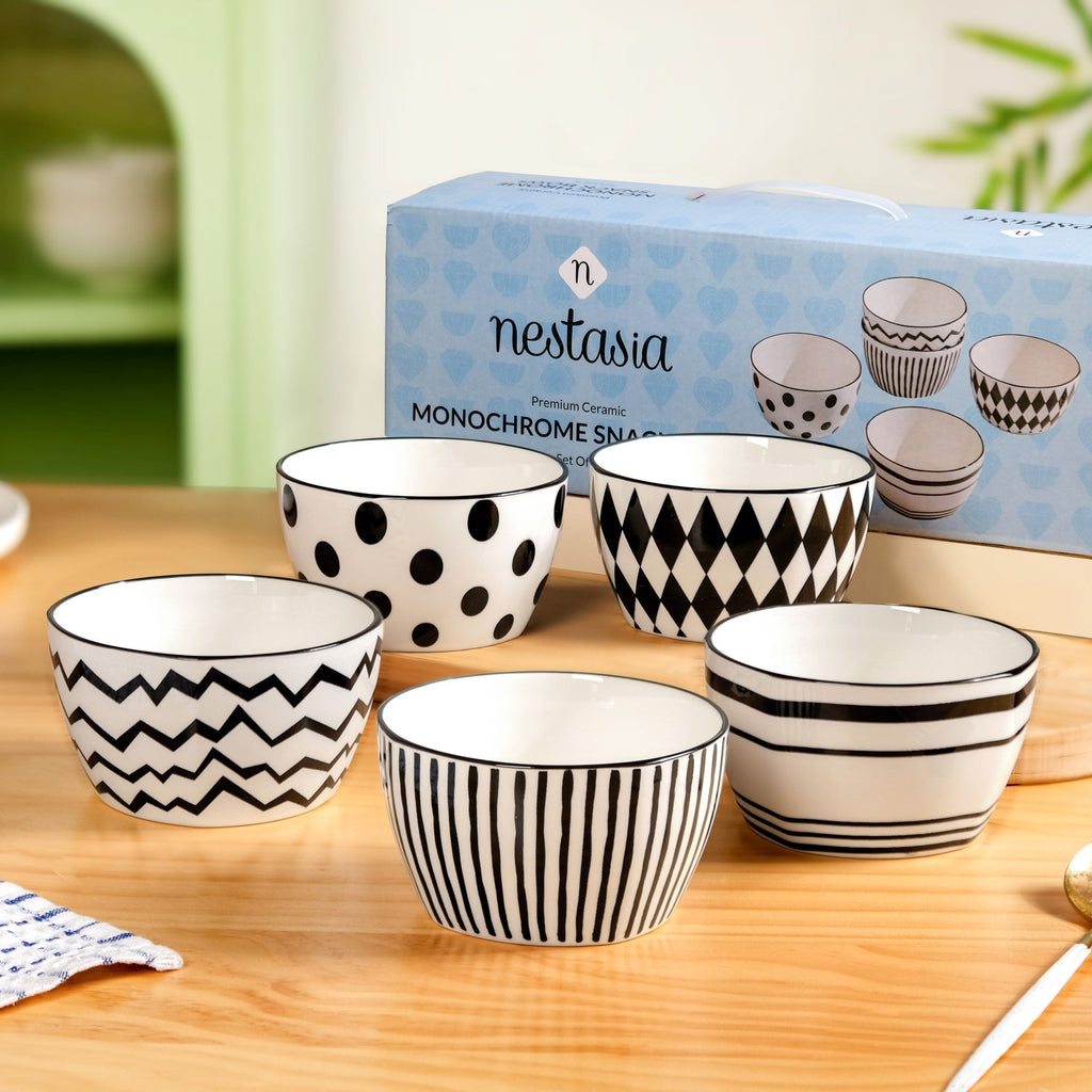 Noiri Snack Bowl Set Of 5 350ml