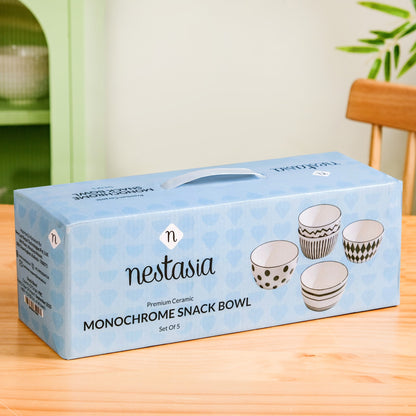 Noiri Snack Bowl Set Of 5 350ml