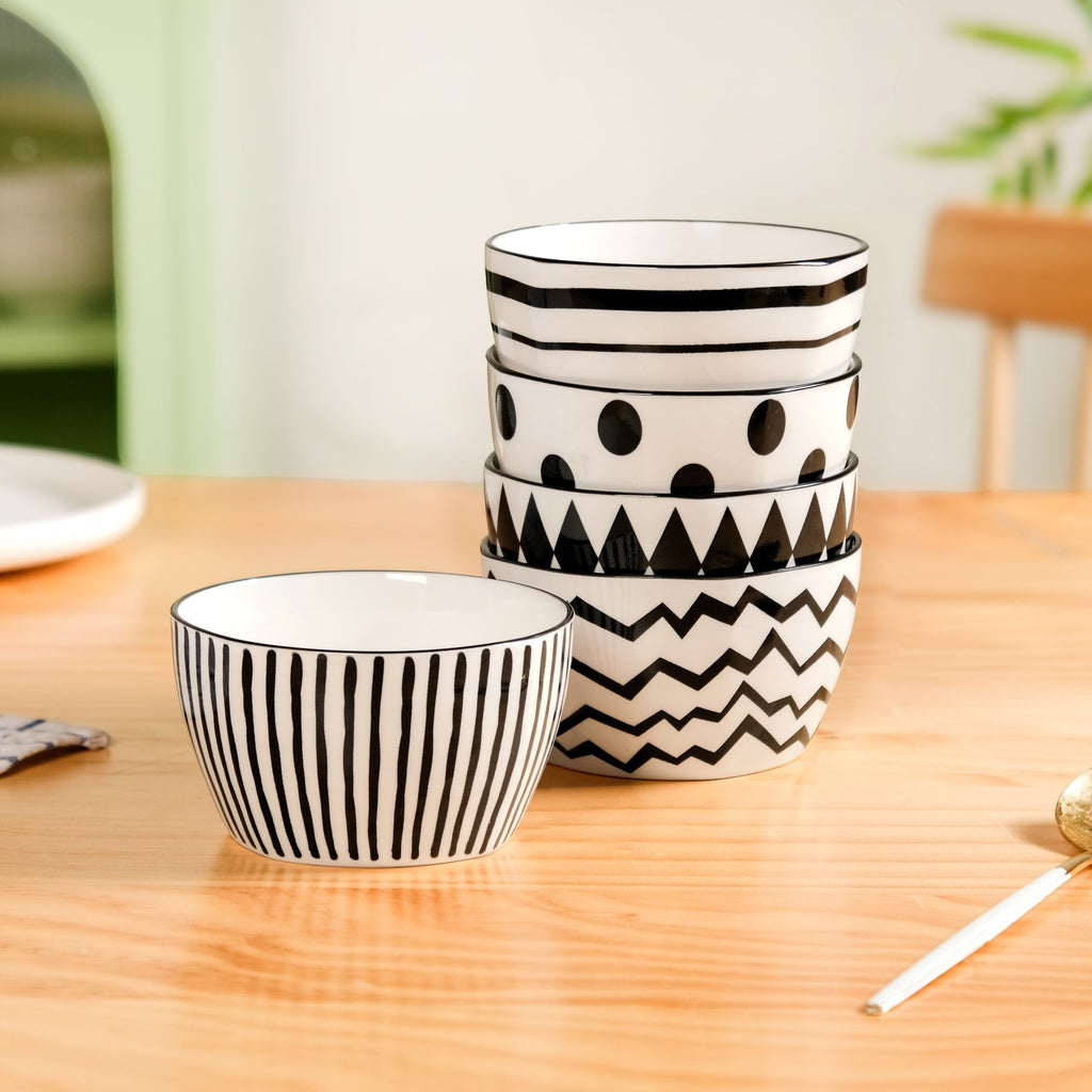 Noiri Snack Bowl Set Of 5 350ml