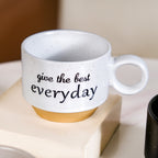 Productivity Quotes Stackable Cup Set Of 4 215ml