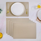 Brown Weave Placemat Set Of 6