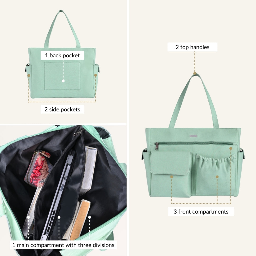 Mint Modular Tote
