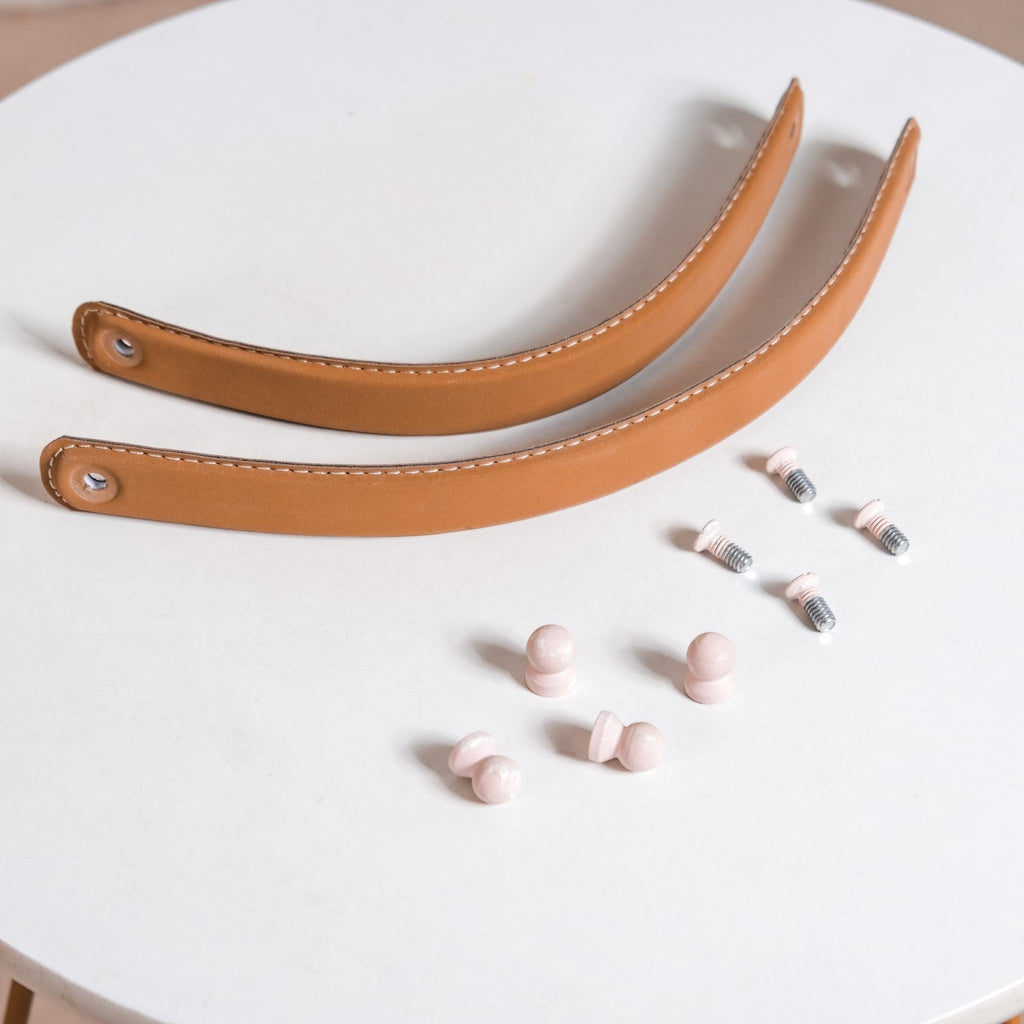 Muted Baby Pink Metal Cutwork Hurricane Lantern Set Of 2