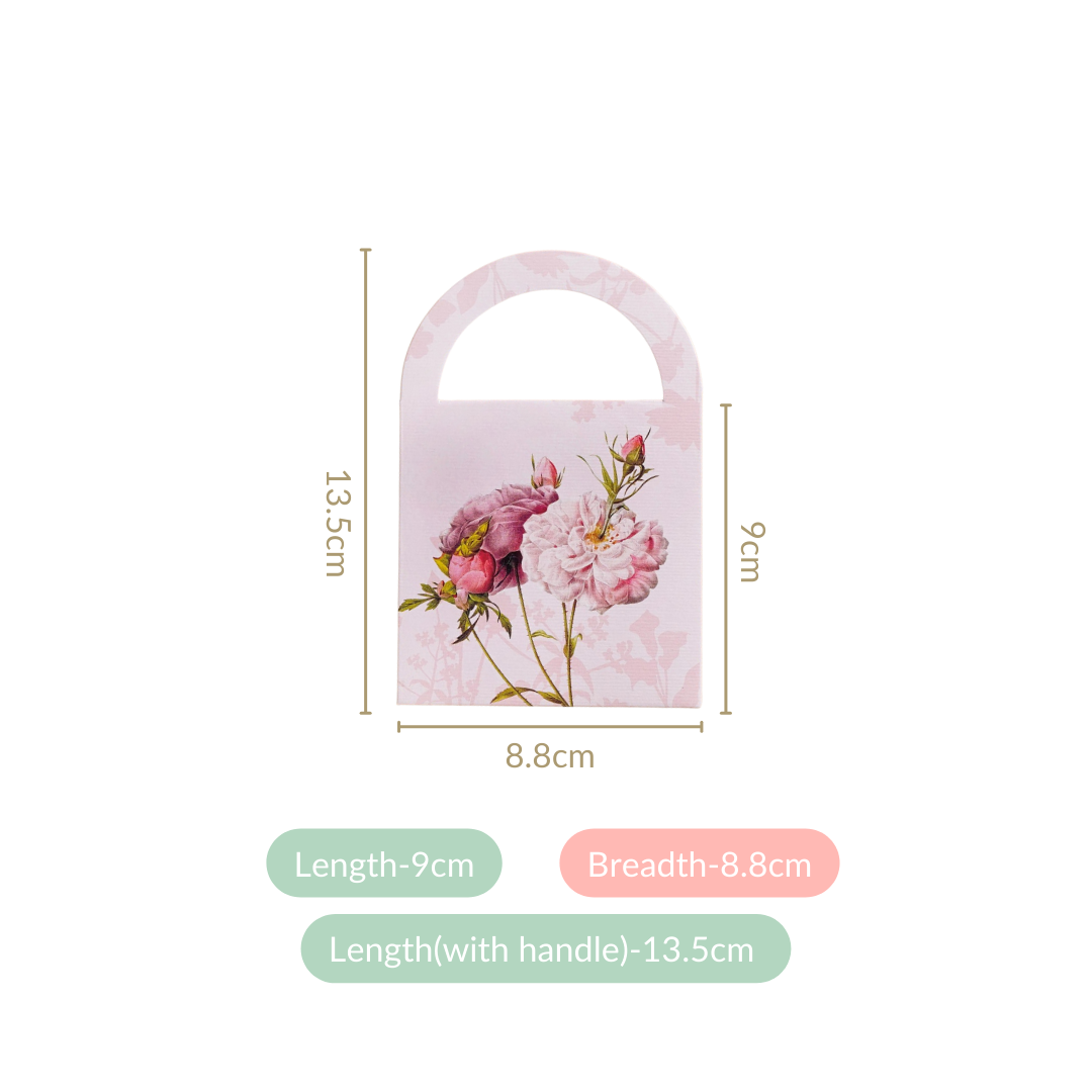 Garden Rose Money Envelope Pastel Pink Set Of 12