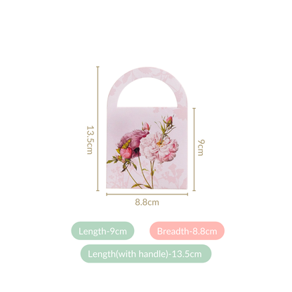 Garden Rose Money Envelope Pastel Pink Set Of 12
