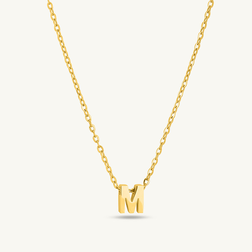 Small Letter Necklace