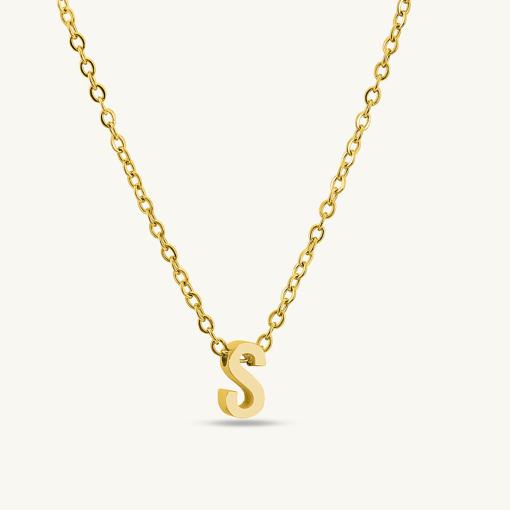 Small Letter Necklace