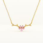 Cherry Flower Necklace