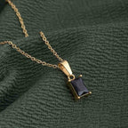 Black Stone Necklace