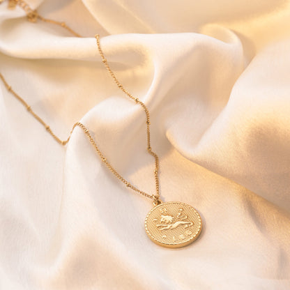 Regal Leo Pendant Necklace