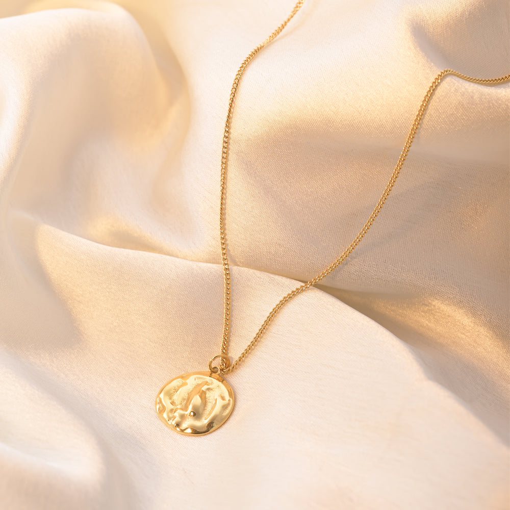 Greek Coin Necklace