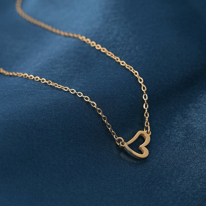 Twisted Heart Necklace