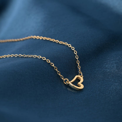 Twisted Heart Necklace