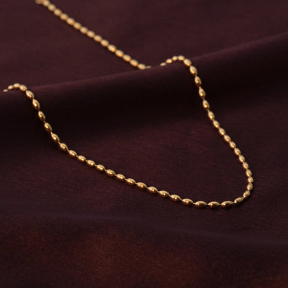 Gold Beaded Necklace