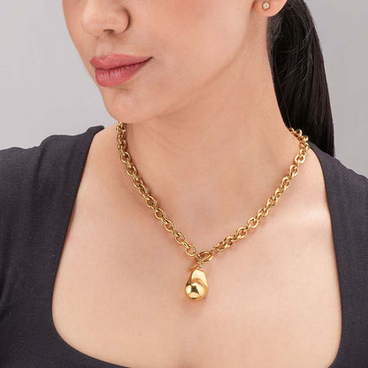 Golden Keepsake Charm Necklace