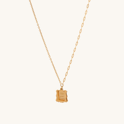 Frame Letter Necklace