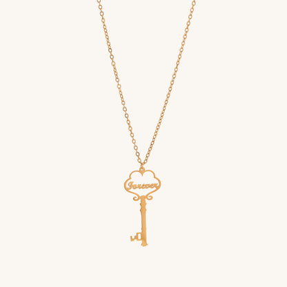 Forever Key Necklace