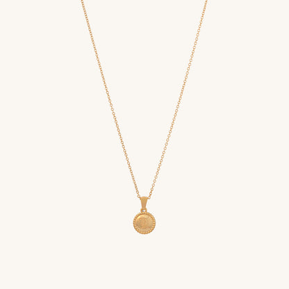 Engraved L Necklace