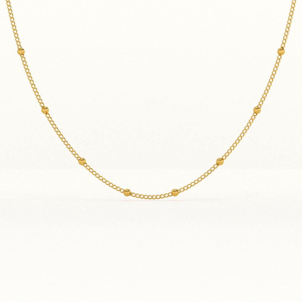 Beaded Chain Necklace