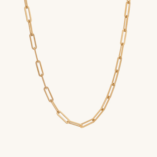 Paperclip Chain Necklace