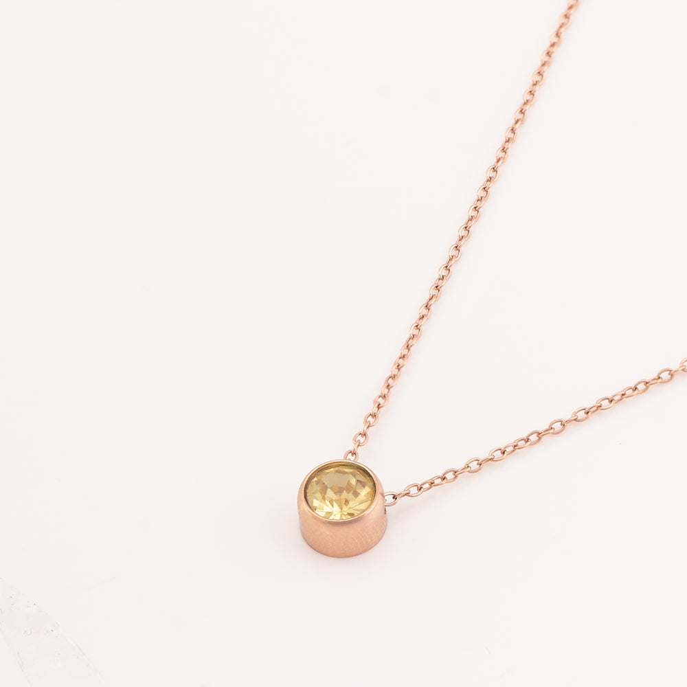 Dainty Birthstone Necklace