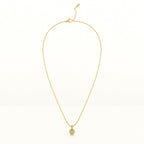 Cute Heart Diamond Necklace | 18k Gold Vermeil