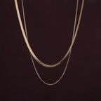Double Chain Delight Necklace