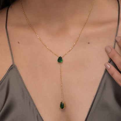 Serene Dew Drop Necklace
