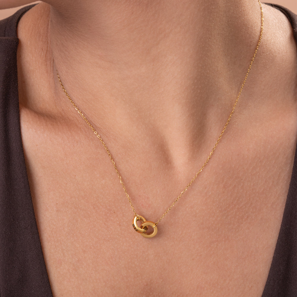 Linked Circles Harmony Necklace