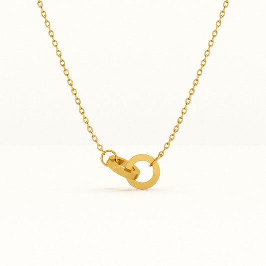 Linked Circles Harmony Necklace