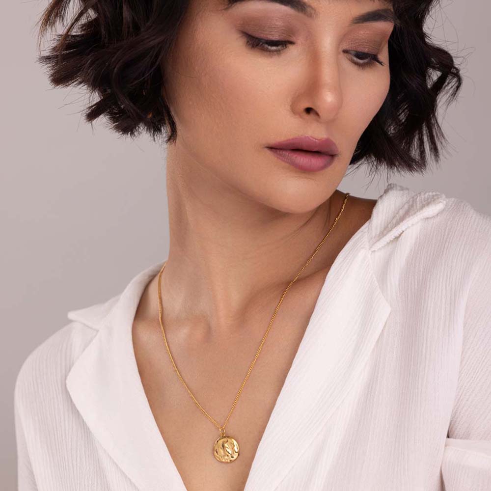 Greek Coin Necklace